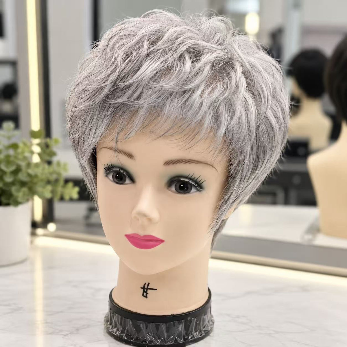 Silver Texture Pixie